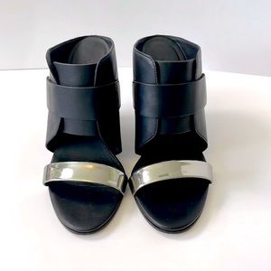 Vince 'Karina' Leather Wedge Sandal, size 8.5